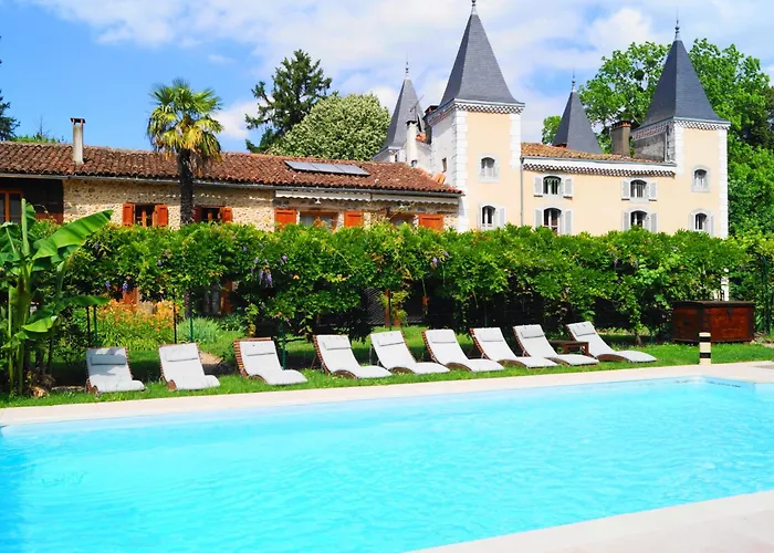 Logis - Chateau De Beauregard Hotel Saint-Girons (Ariege)